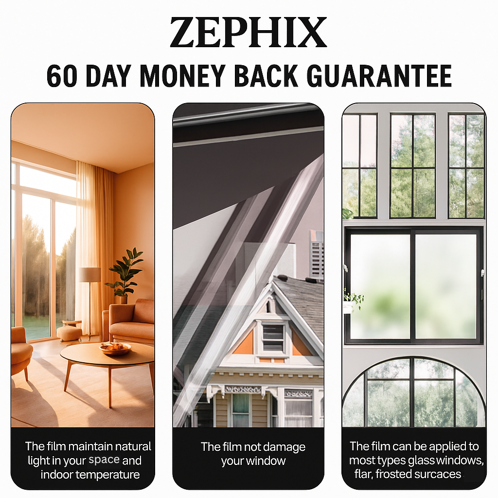 Zephix LumiFilm™ - Window Privacy Film