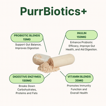 PurrBiotics+ - Probiotic Cat Supplement